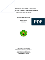 Formulasi Pembuatan Sabun Padat Antiseptik Alami Dengan Penambahan Ekstrak Daun Suji (1) - 1