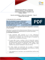 Guía de actividades y rúbrica de evaluación – Unidad 2 - Fase 3- Análisis del Contexto