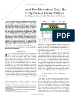 The Application of Two Dimensional X Ray Hot Stage in Flip Chip Package Failure Analysis