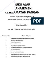 E Modul Manajemen Keselamatan Pangan