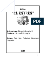 Ficha - El Estrés - (neurofisoII)