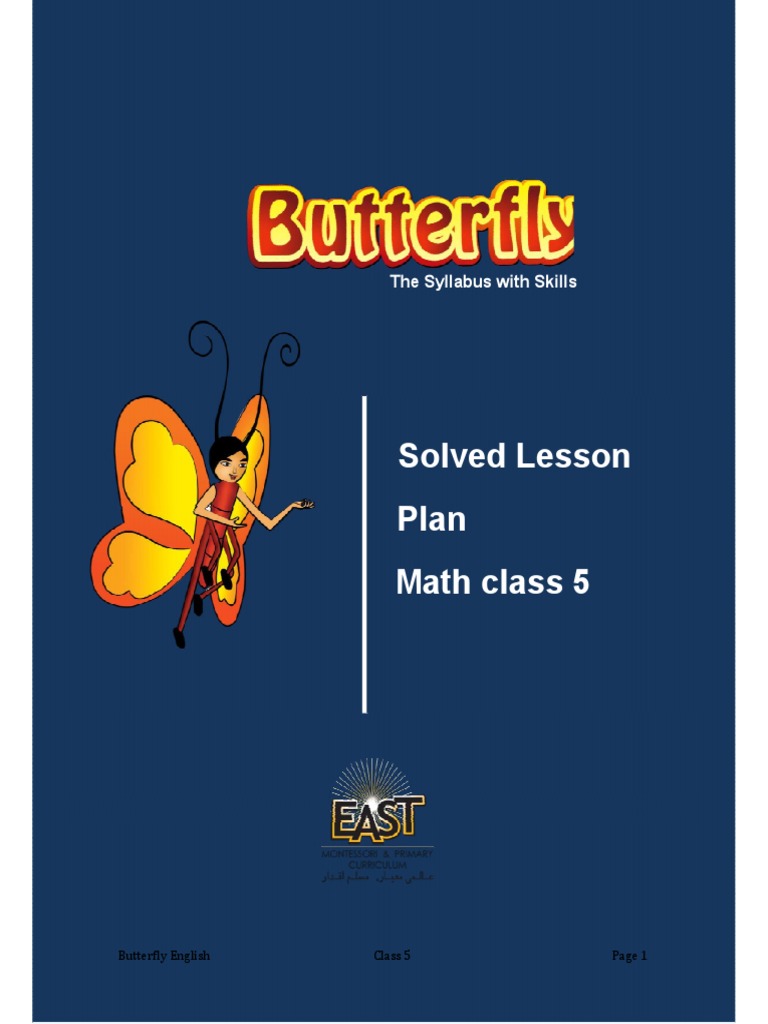 Solved Lesson Plan Math Class 5 (PDFDrive) PDF Percentage Numbers