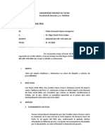 Análisis del Exp. 976-2001-AA sobre clases de despido y criterios de procedibilidad