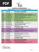 Namibia School Calendar 2026 | PDF | Observances