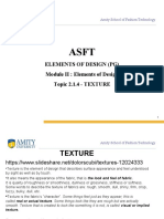 ASFT Elements of Design Texture
