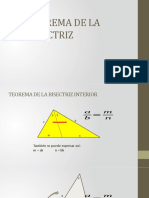 TEOREMA DE LA BISECTRIZ Jueves31marzo