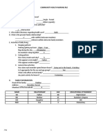 Community Health Nursing Assessment