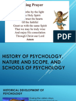 Discussion 1 History Scope and Nature of Psych