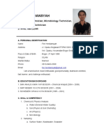 CV - Feri Herdiansyah - English