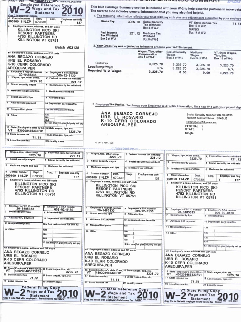 W2 United States Federal Policy Government Of The