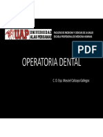 Historia de La Operatoria, Bioseguridad, Materiales de Operatoria Dental