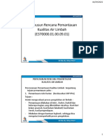 Menyusun Rencana Pemantauan Kualitas Air Limbah (E370000.01.00.09.01)