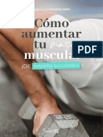 Guía - Cómo Aumentar La Masa Muscular de Manera Saludable