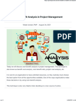 Cost-Benefit Analysis in Project Management
