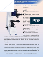 Universal Hardness Tester BRV-187.5TF