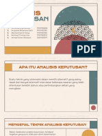 Analisis Keputusan Kelompok