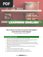 Your English Pal ESL Lesson Plan Learning English Student v1