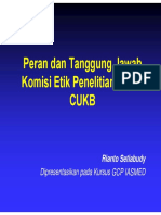 Peran Komisi Etik Dalam - Prof. Dr. Dr. Rianto Setiabudy, SP - FK