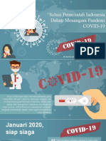 Langkah Pemerintah Indonesia dalam Mengatasi Pandemi