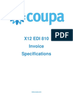 X12 EDI 810 Invoice Specifications