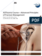 AOTrauma Course-Advanced Principles of Fracture Management May 21-23, 2015, Xi'an, China
