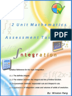 Analysis of HSC Math Exam Integration Questions 1998-2002