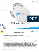 Presentation 11. Pengukuran Analyzer