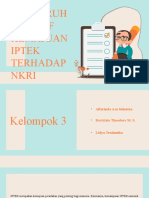 Pengaruh Negatif IPTEK Terhadap NKRI (Kelompok 3)