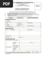 Diplomatic Official Visa Application Form Revised Aug 2021