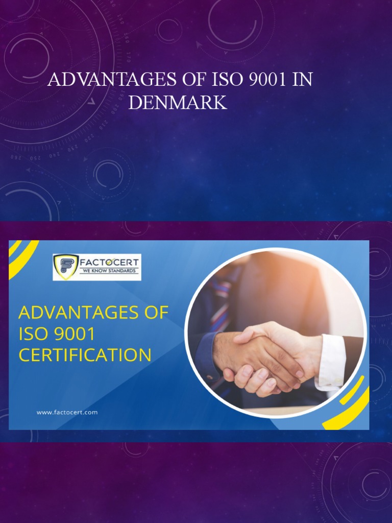 Benefits of ISO 9001 Certification Denmark | PDF | Iso 9000 | Economies