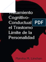 Linehan Tratamiento Cognitivo Conductual Para El Trastorno Limite de La Personalidad