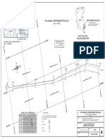 Plano perimétrico de parcela en Puno con área de 14,768 hectáreas