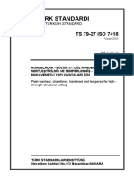 TS 0079-27 ISO 7416-Rondelalar-Bölüm 27-Düz Rondelalar-Pahlı, Sertleştirilmiş Ve Temperlenmiş-Yüksek Mukavemetli Yapı Cıvataları Için