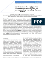 Annual Research Review The (Epi) Genetics of Neurodevelopmental Disorders in The Era of Whole-Genome Sequencing - Unveiling The Dark Matter