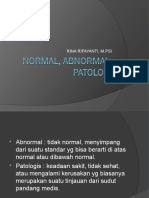 Normal, Abnormal, Patologi