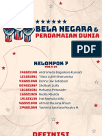 Kelompok 7-Bela Negara Dan Perdamaian Dunia