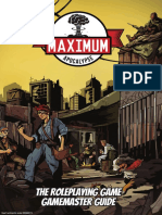 Maximum Apocalypse RPG GM Guide