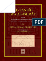 Al-Tanbih Wa Al-Ishraf - Abu Al-Hasan Al-Mas'udi