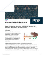 Herencia Multifactorial