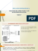 Diapositiva Planificacion Estrategica Capitulo 7 Objetivos y Estrategias