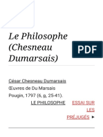 Le Philosophe (Chesneau Dumarsais) - Wikisource
