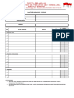 Daftar Susunan Pemain