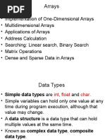 Arrays