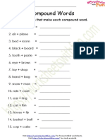 Compound Words Worksheet 2