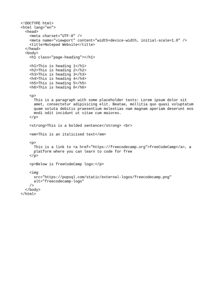 HTML Coding | PDF