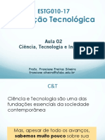 Aula 02 - Ciencia Tecnologia e Inovacao