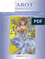 Tarot Zsebkönyv - Ajándék Szecessziós Tarot Kártyával