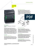 IO Module UI-16 Specification Sheet