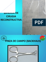 Bandeja de Cirugia Reconstructiva