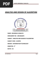 ADA Practicals